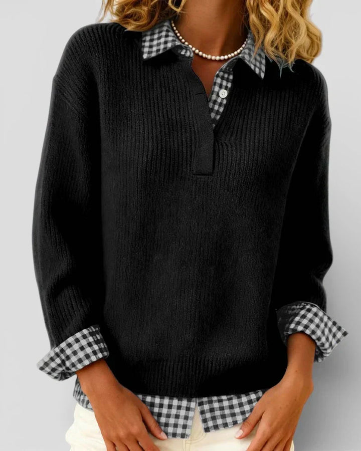 Tavessa Berta - Karohemd Pullover