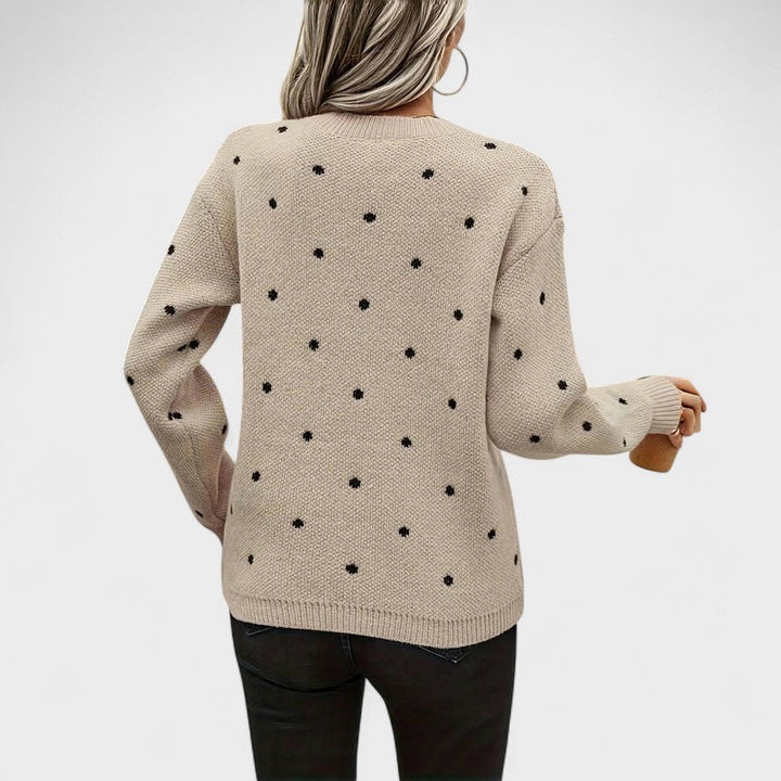 Tavessa Carina – Gepunkteter Pullover