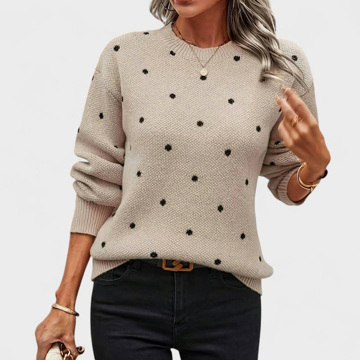 Tavessa Carina – Gepunkteter Pullover