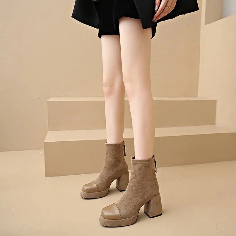 Aurora | Elegante Stiefel Mit Markantem Design Für Damen