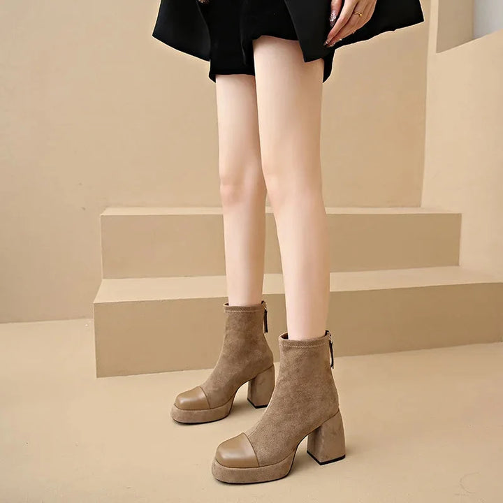 Aurora | Elegante Stiefel Mit Markantem Design Für Damen