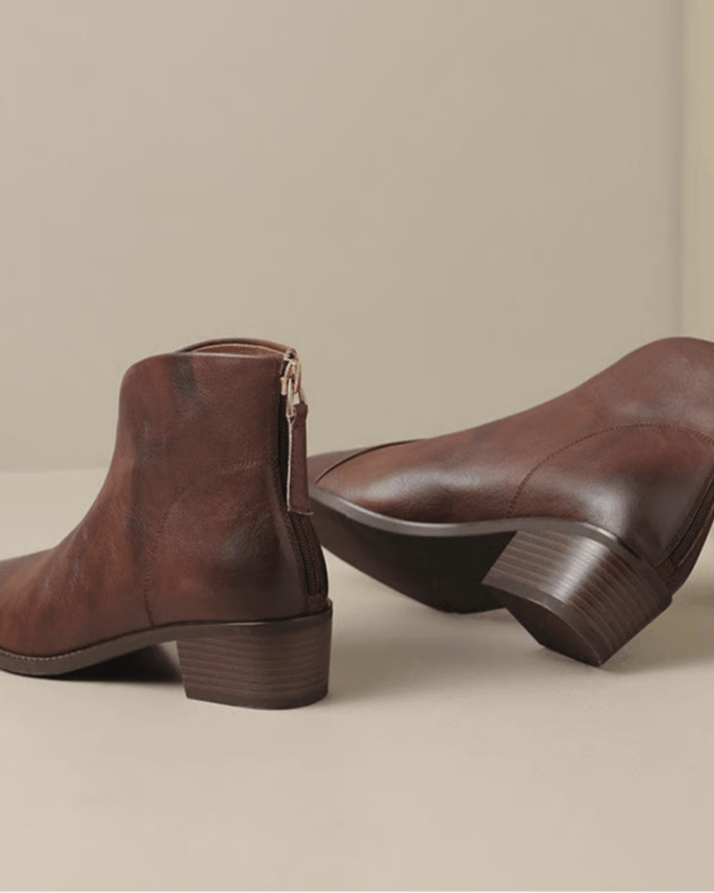 Lina - Elegante Damenstiefel mit kniehohem Blockabsatz