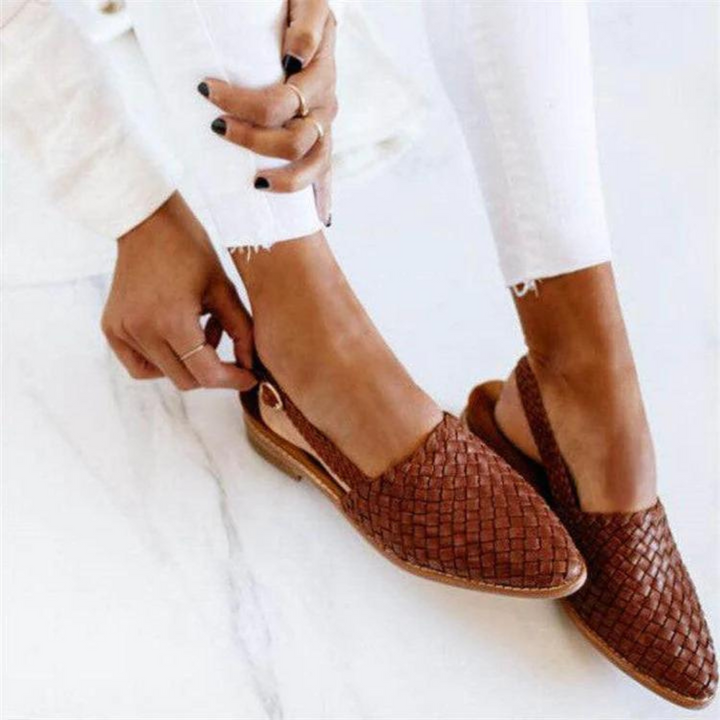 Honória™ | Elegante Stoff-Slingbacks