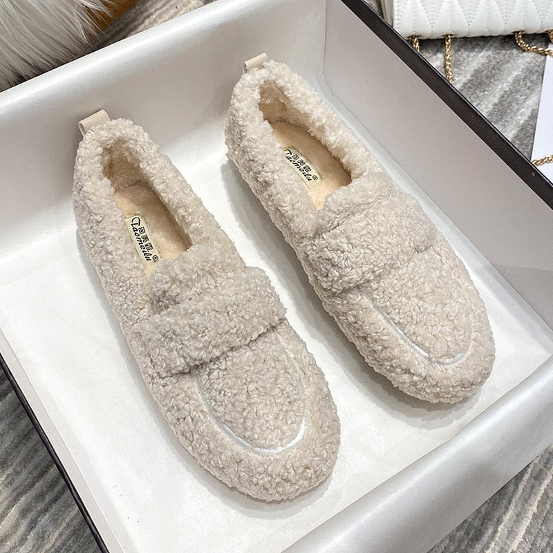 Solenne | Elegante Damenmokassins mit warmem Design