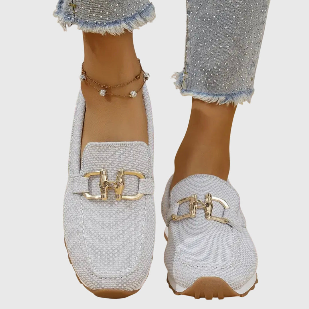 Susie | Damen Mokassin-Stil Sneakers mit orthopädischer Unterstützung