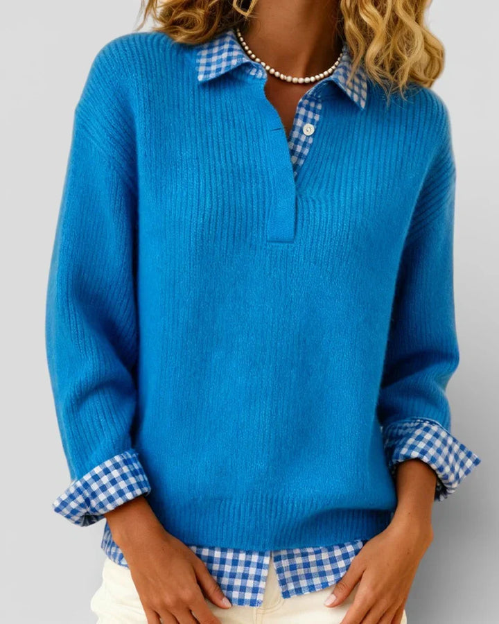 Tavessa Berta - Karohemd Pullover