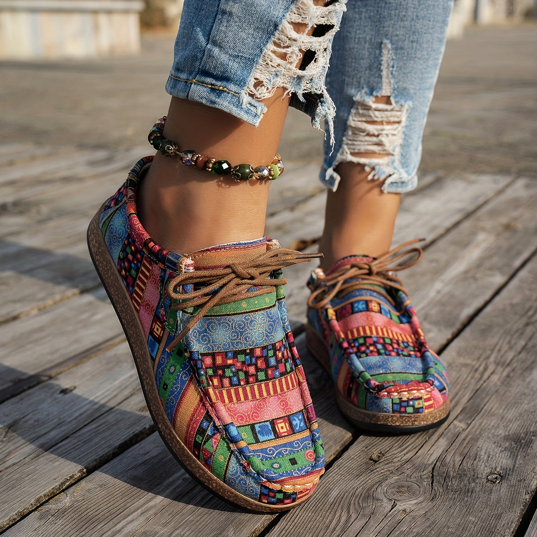 Lenoir | Bunte Retro-Damen Sneakers