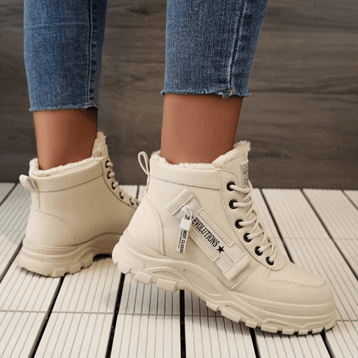 Mara | Wasserdichte Gefütterte Winterstiefel Für Damen