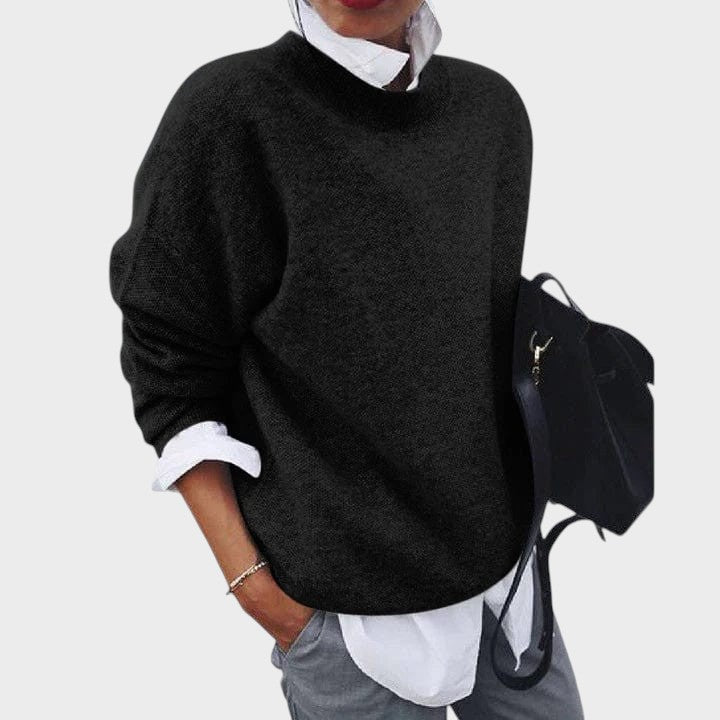 Tavessa Sofia – Beige Cashmere Sweater