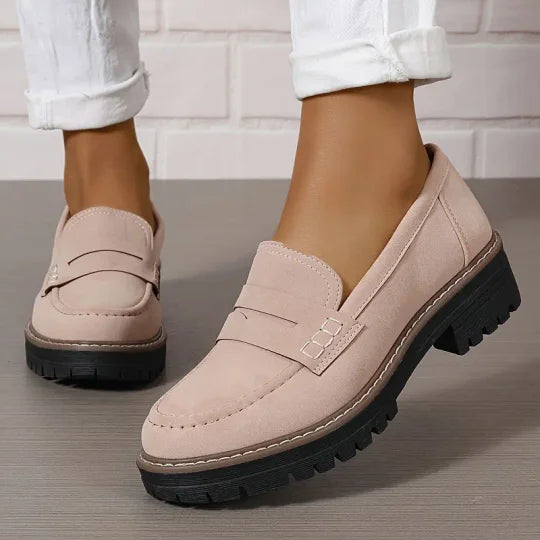 NADIA™ | Klassische Wildleder-Mokassins