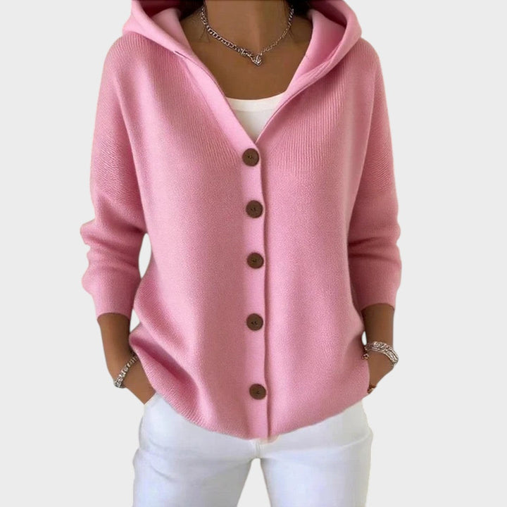 Tavessa Leonor – Beige Cotton Cardigan