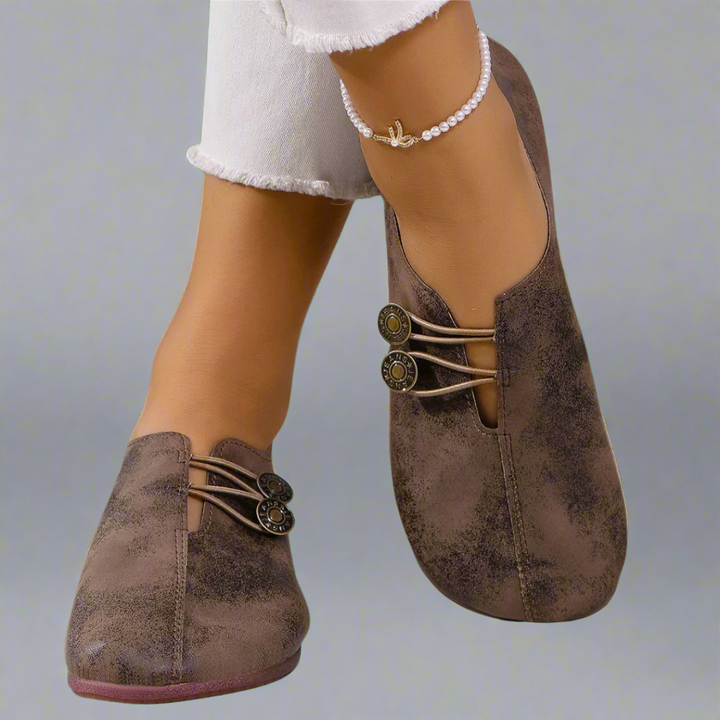 Lindora | Zeitlose Schnürsenkellose Sneakers