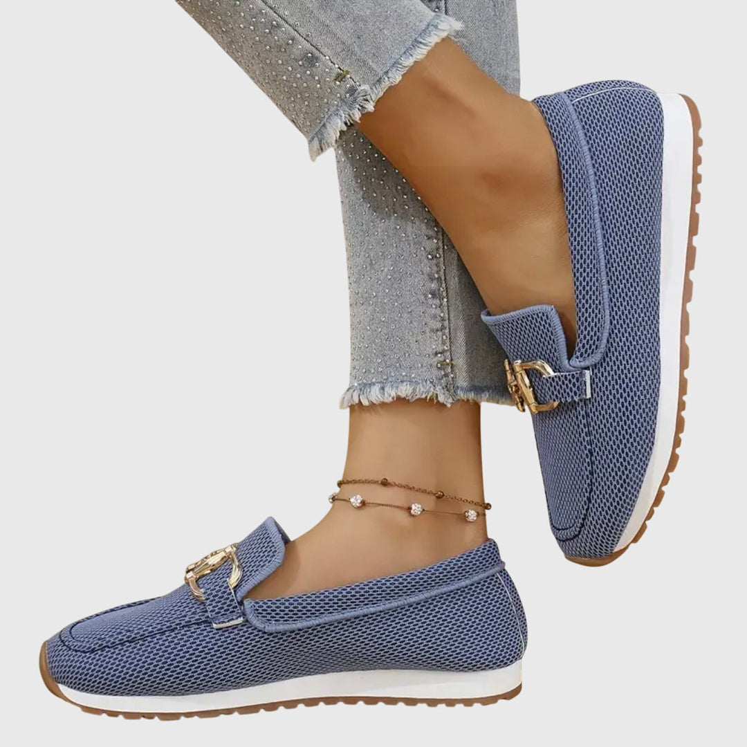Susie | Damen Mokassin-Stil Sneakers mit orthopädischer Unterstützung