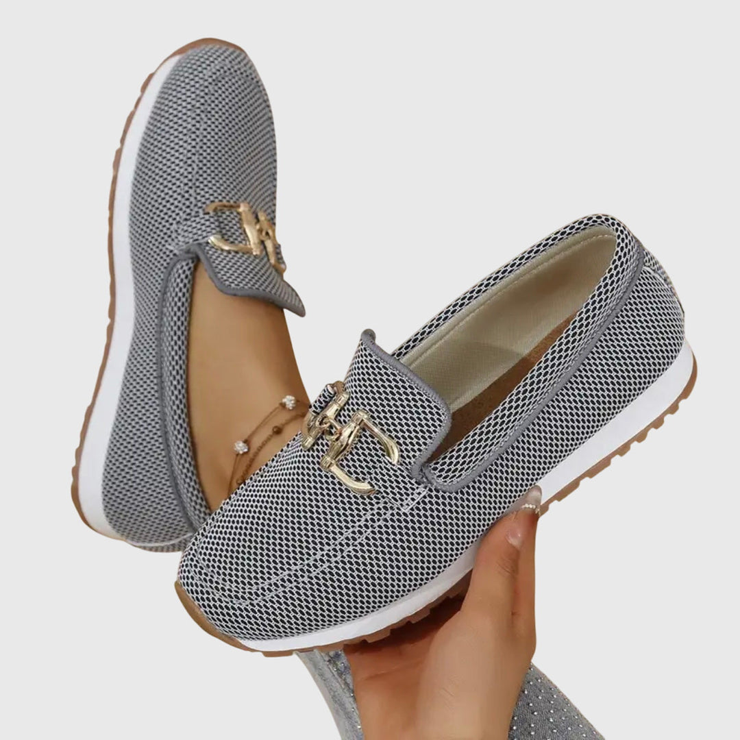 Susie | Damen Mokassin-Stil Sneakers mit orthopädischer Unterstützung