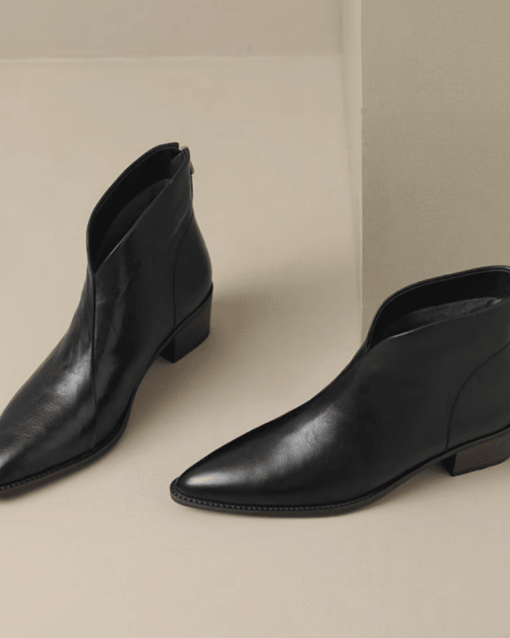 Lina - Elegante Damenstiefel mit kniehohem Blockabsatz