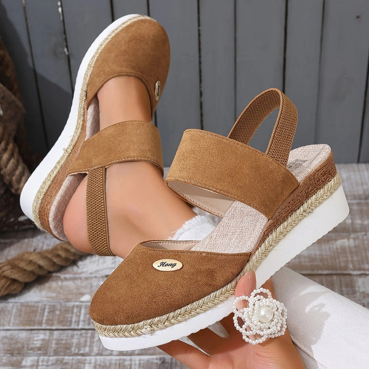 Antonia | Atmungsaktive Orthopädische Sandalen mit Plattform für ultimativen Komfort