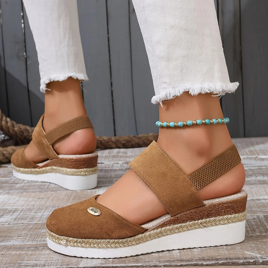 Antonia | Atmungsaktive Orthopädische Sandalen mit Plattform für ultimativen Komfort