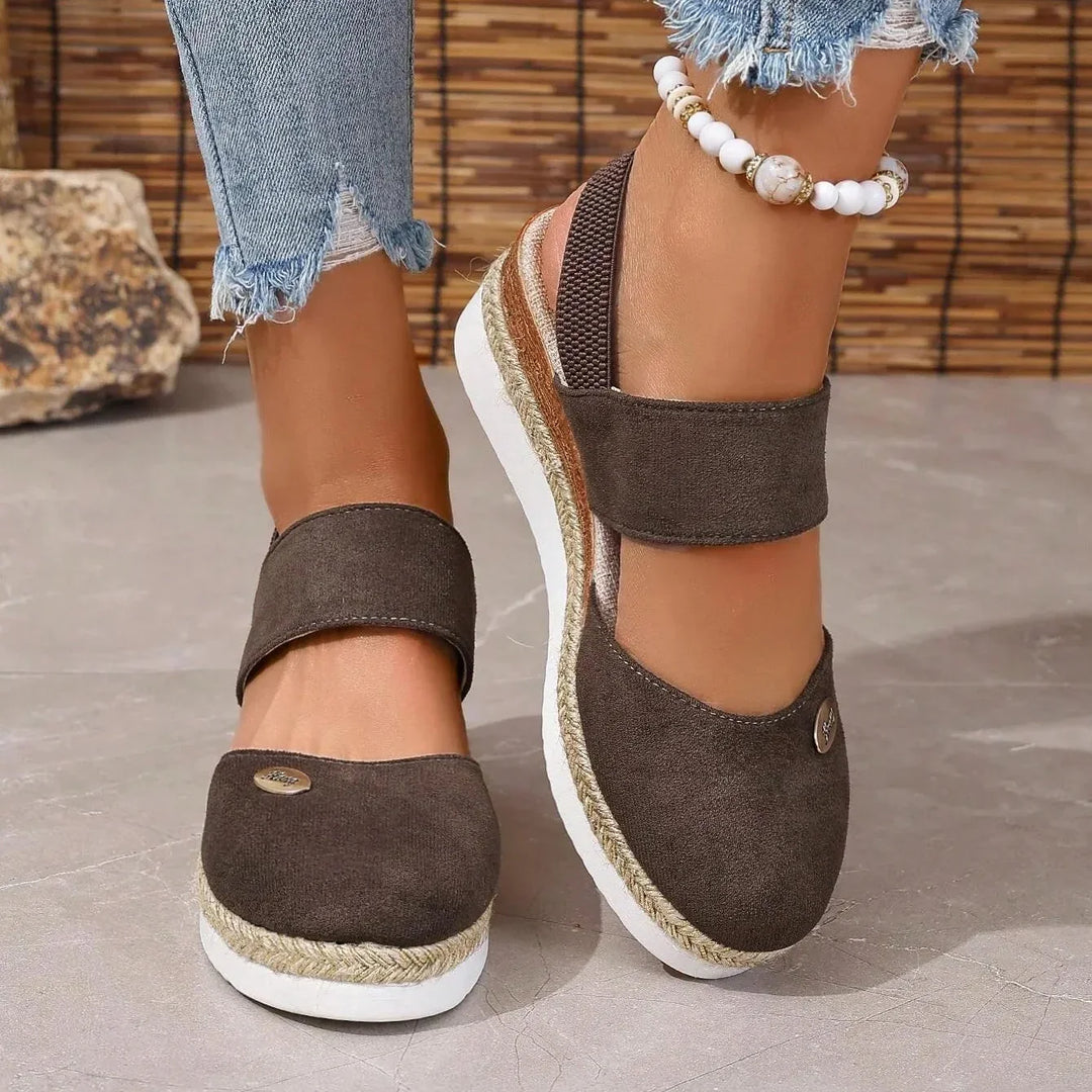 Antonia | Atmungsaktive Orthopädische Sandalen mit Plattform für ultimativen Komfort