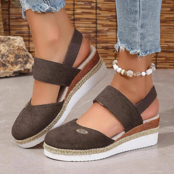 Antonia | Atmungsaktive Orthopädische Sandalen mit Plattform für ultimativen Komfort