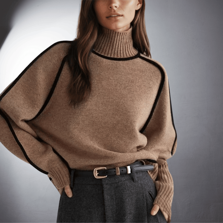 Mia | Nachhaltiger Und Weicher Rollkragenpullover Für Zeitlose Looks