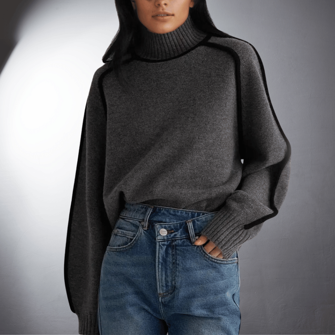 Mia | Nachhaltiger Und Weicher Rollkragenpullover Für Zeitlose Looks