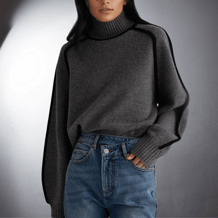 Mia | Nachhaltiger Und Weicher Rollkragenpullover Für Zeitlose Looks