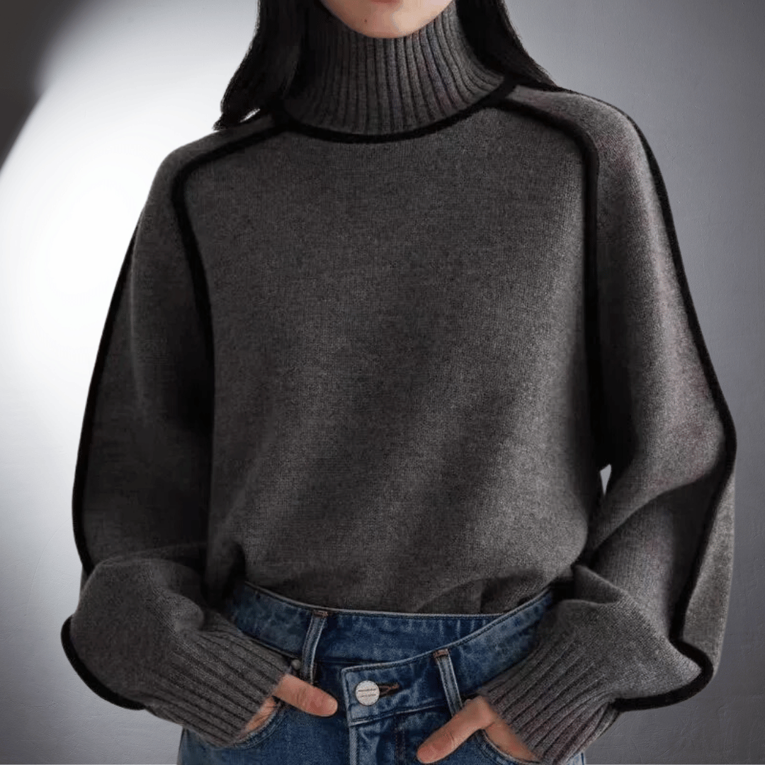 Mia | Nachhaltiger Und Weicher Rollkragenpullover Für Zeitlose Looks