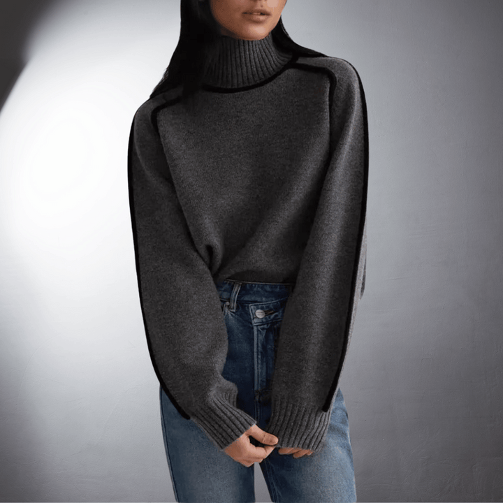 Mia | Nachhaltiger Und Weicher Rollkragenpullover Für Zeitlose Looks