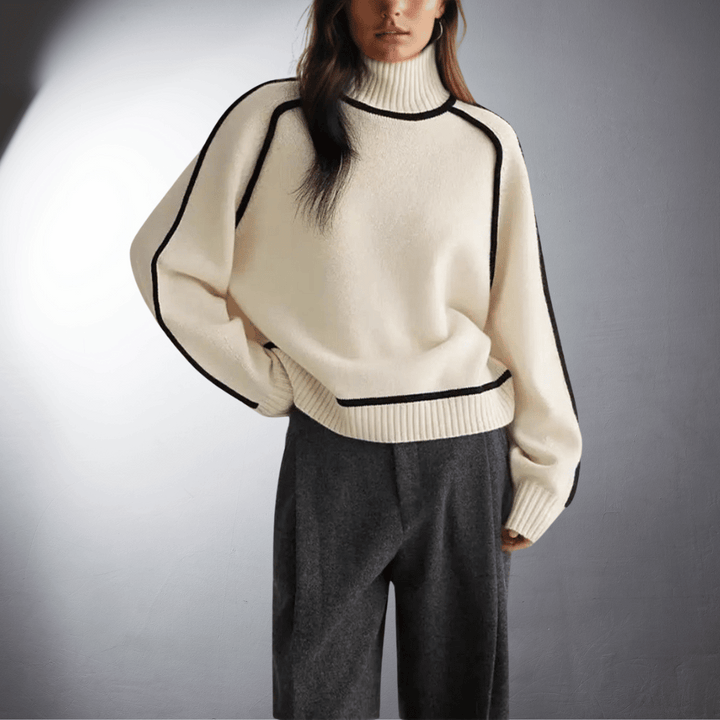 Mia | Nachhaltiger Und Weicher Rollkragenpullover Für Zeitlose Looks