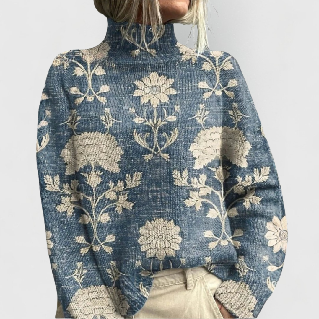 Valerie | Eleganter Und Gemütlicher Rollkragenpullover Für Damen