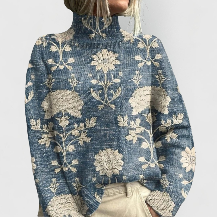 Valerie | Eleganter Und Gemütlicher Rollkragenpullover Für Damen