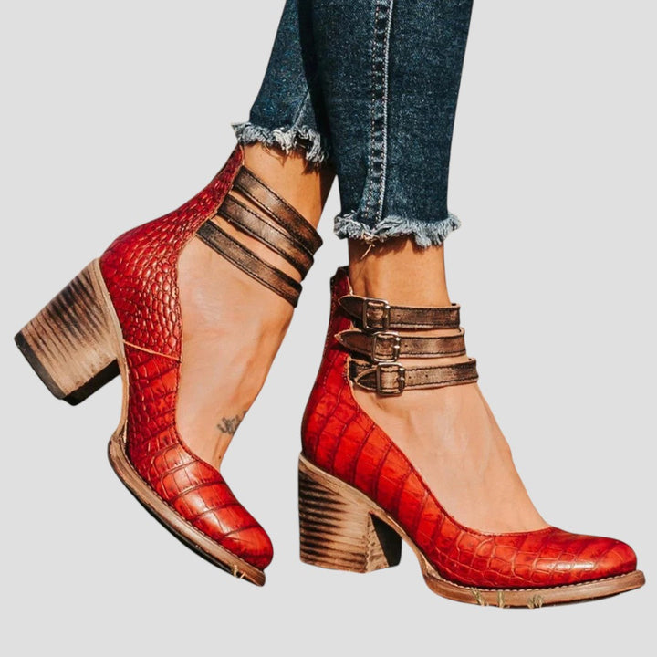 Emilia | Stilvolle Und Bequeme Damenstiefel Mit Blockabsatz