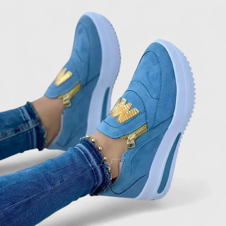 Stella | Stilvolle und komfortable Plateau-Sneaker