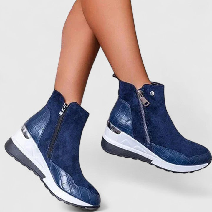 Amelie | Orthopädische Keilstiefel Mit Elegantem Design