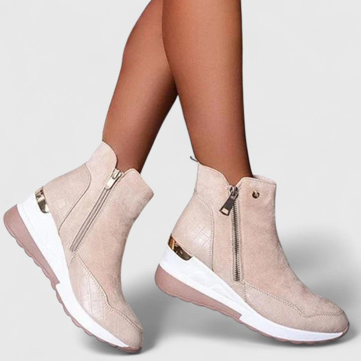 Amelie | Orthopädische Keilstiefel Mit Elegantem Design