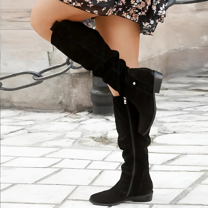 Petra | Elegante Und Komfortable Kniehohe Stiefel Für Damen