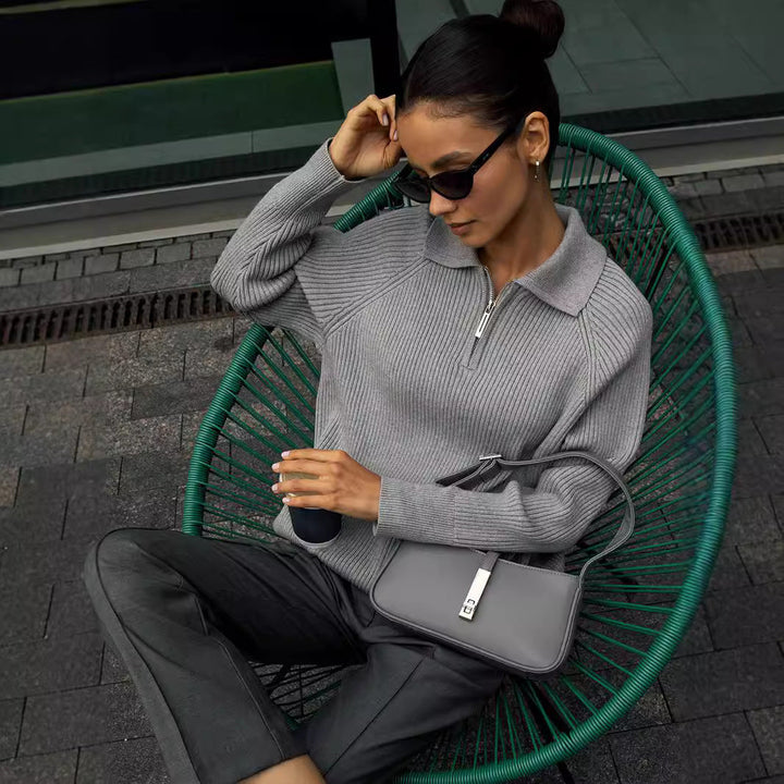 Mathilda | Weicher Strickpullover Mit Zeitlosem Alltagsstil