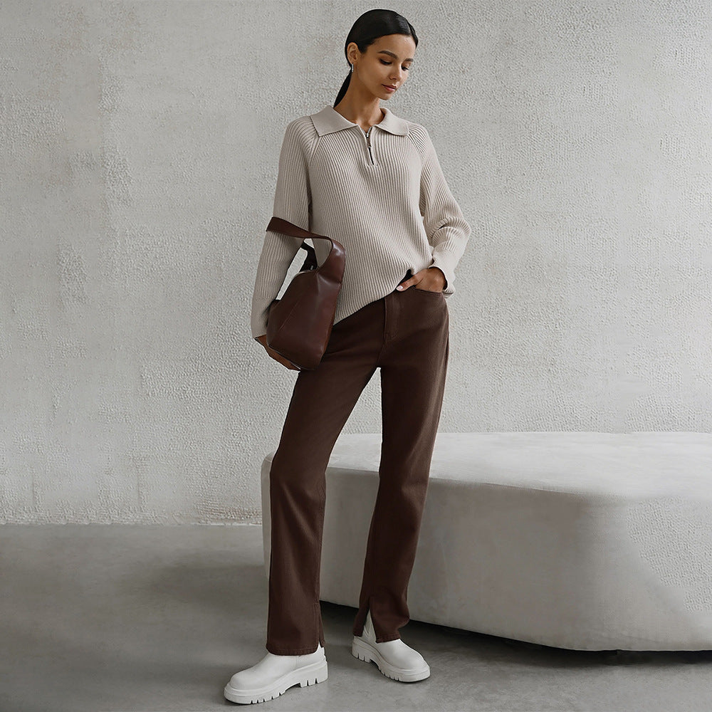 Mathilda | Weicher Strickpullover Mit Zeitlosem Alltagsstil