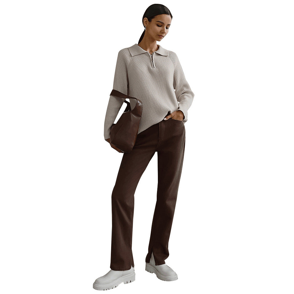 Mathilda | Weicher Strickpullover Mit Zeitlosem Alltagsstil