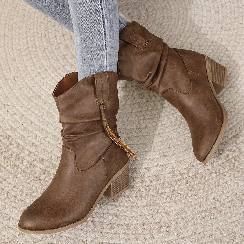 Mathilda | Stilvolle Und Bequeme Damen-Westernstiefel Im Boho-Chic