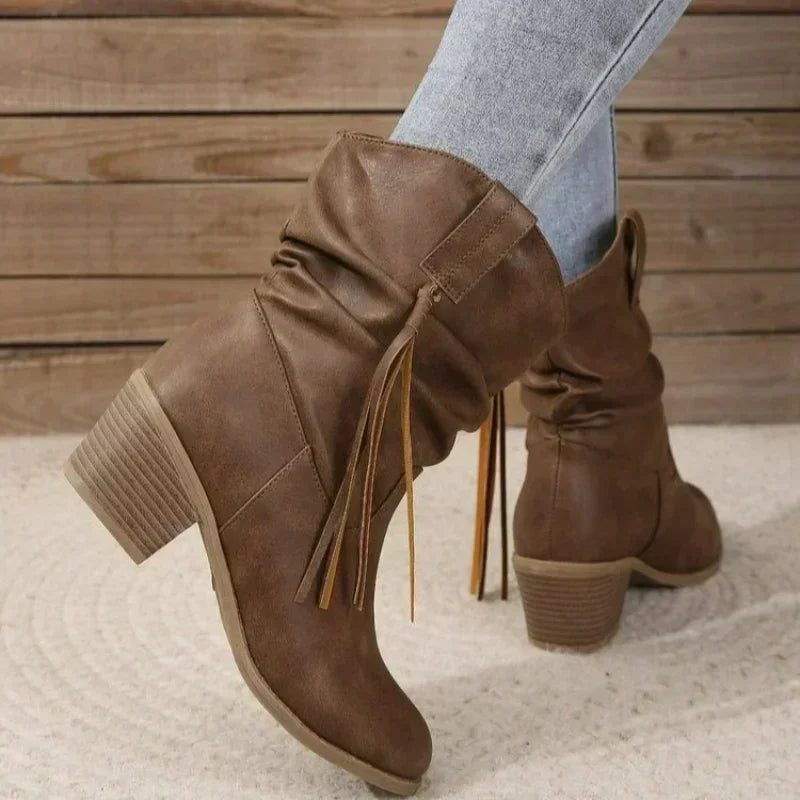 Mathilda | Stilvolle Und Bequeme Damen-Westernstiefel Im Boho-Chic