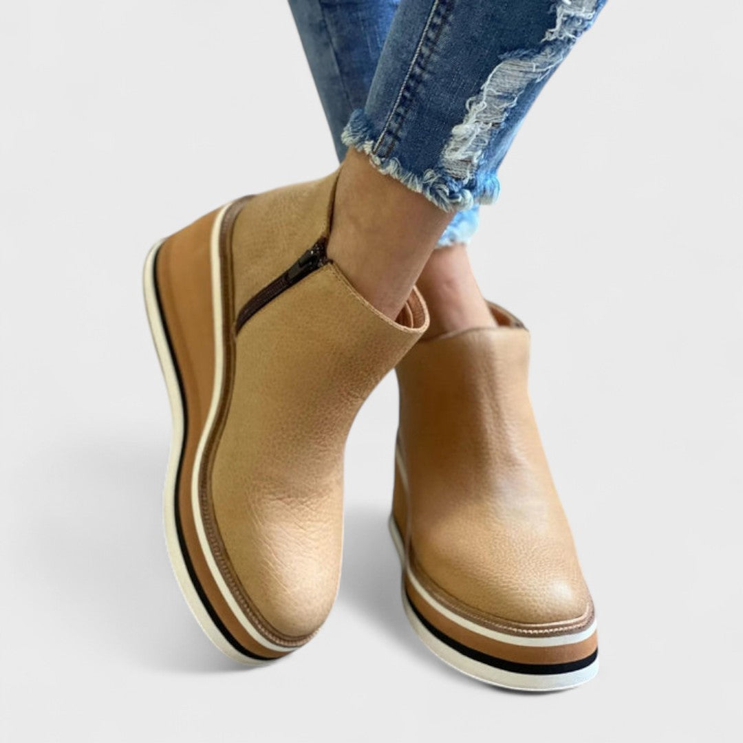 Daniela | Wasserdichte Und Komfortable Plateaustiefel Für Damen