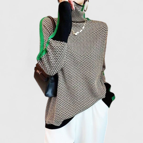 Maya | Moderner Und Stilvoller Strickpullover Für Damen