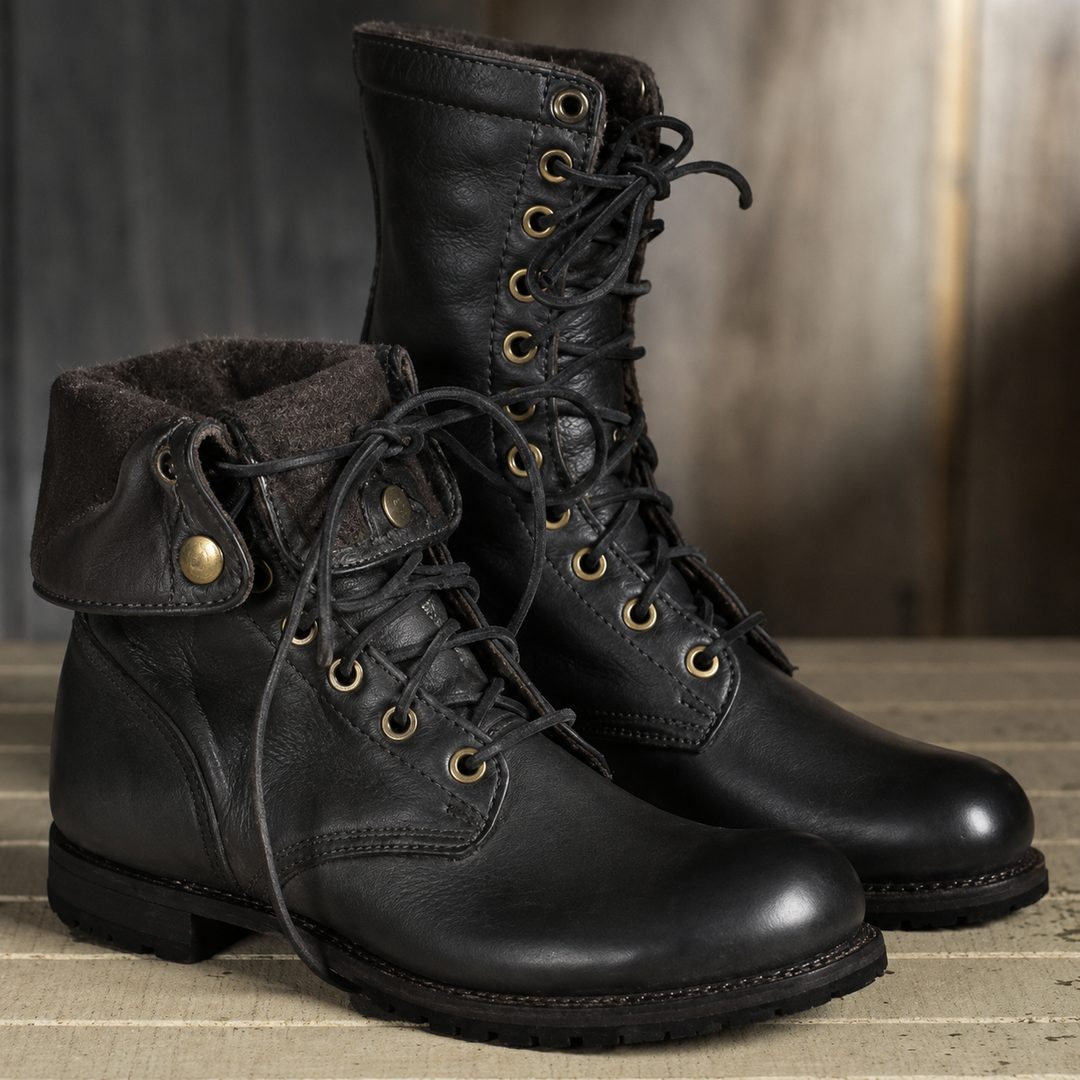Amara | Elegante Schnürstiefel Mit Zeitloser Urbaner Raffinesse