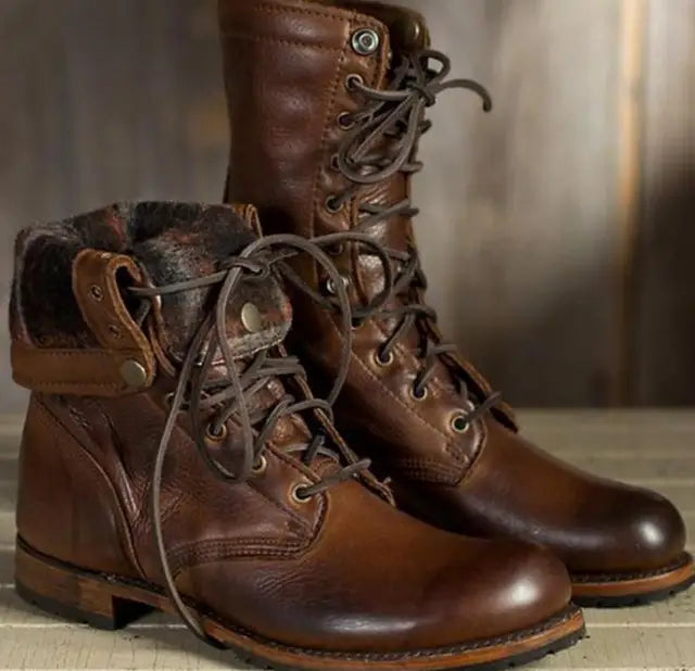 Amara | Elegante Schnürstiefel Mit Zeitloser Urbaner Raffinesse