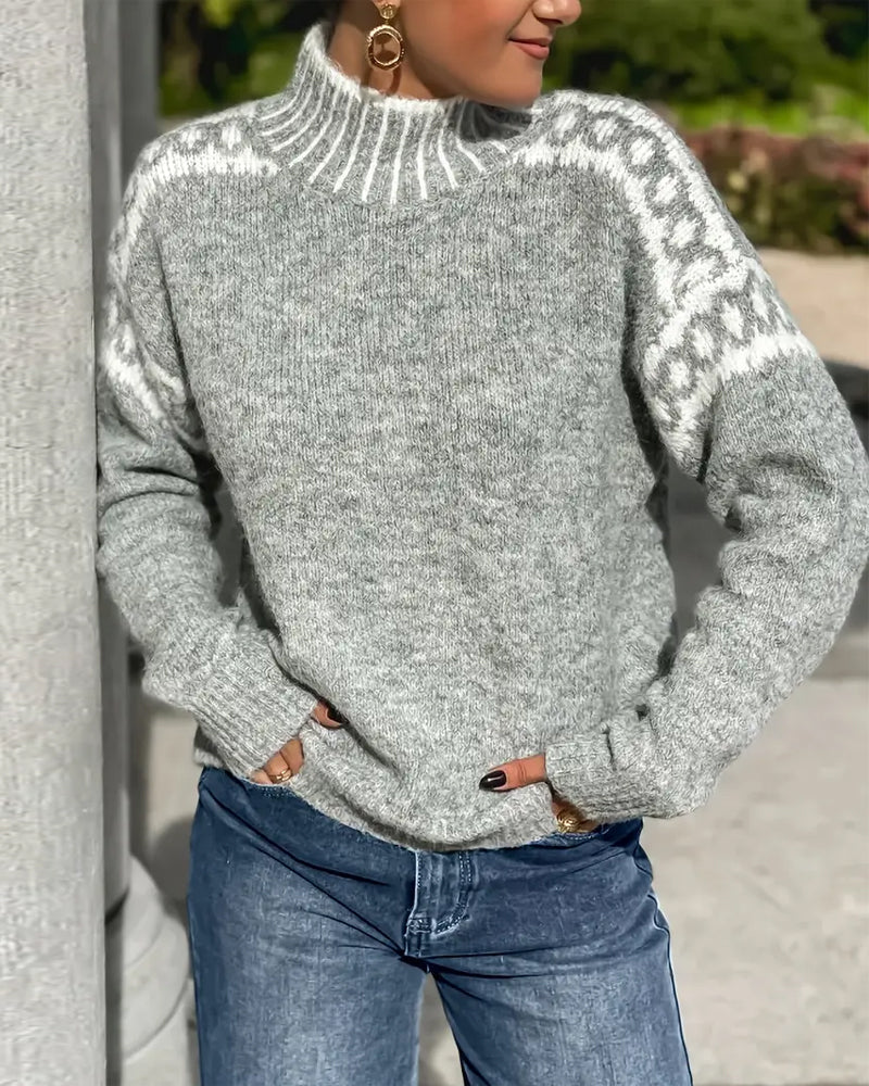 Mia | Warmer Und Eleganter Strickpullover Für Damen