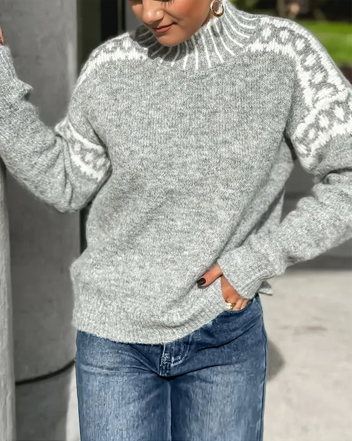 Mia | Warmer Und Eleganter Strickpullover Für Damen