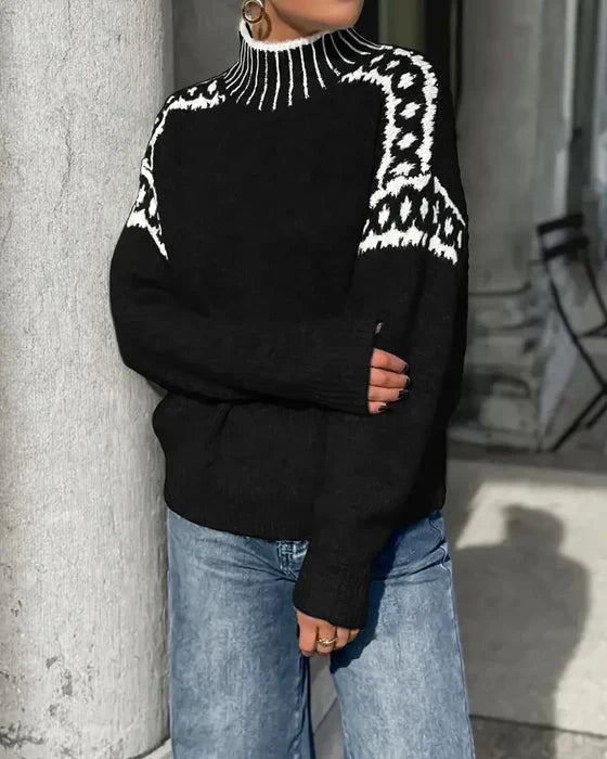 Mia | Warmer Und Eleganter Strickpullover Für Damen