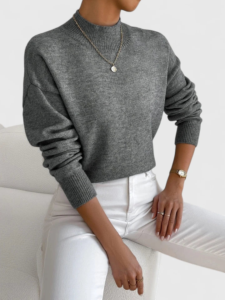 Elena | Eleganter Und Wärmender Rollkragenpullover Für Damen
