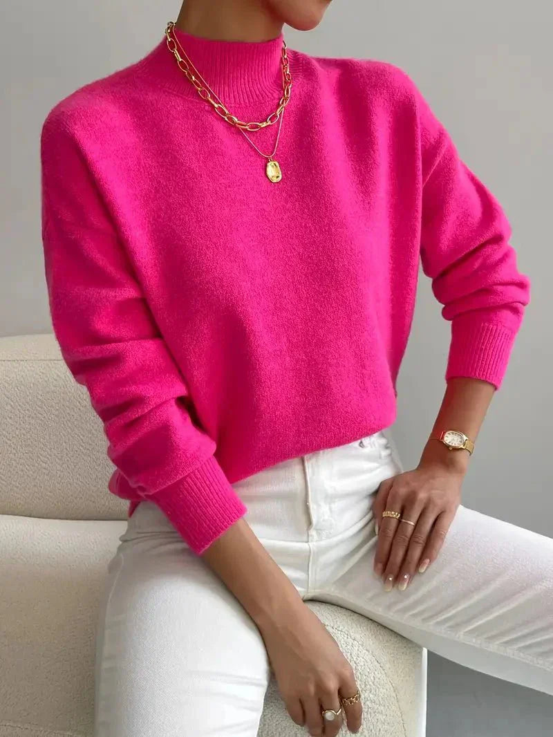 Amelie | Eleganter Und Warmer Rollkragenpullover Für Damen